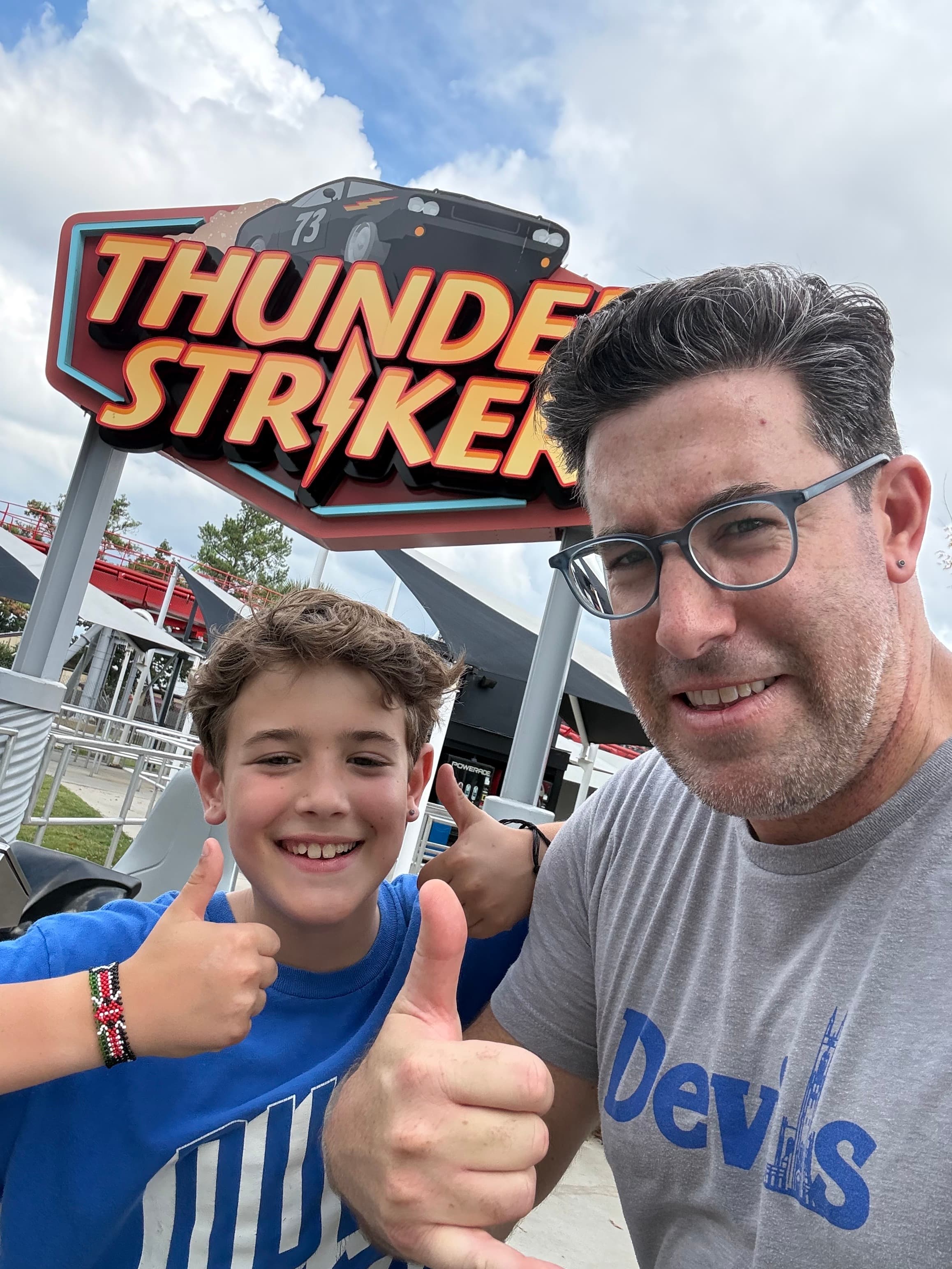 Eric and his son Tucker